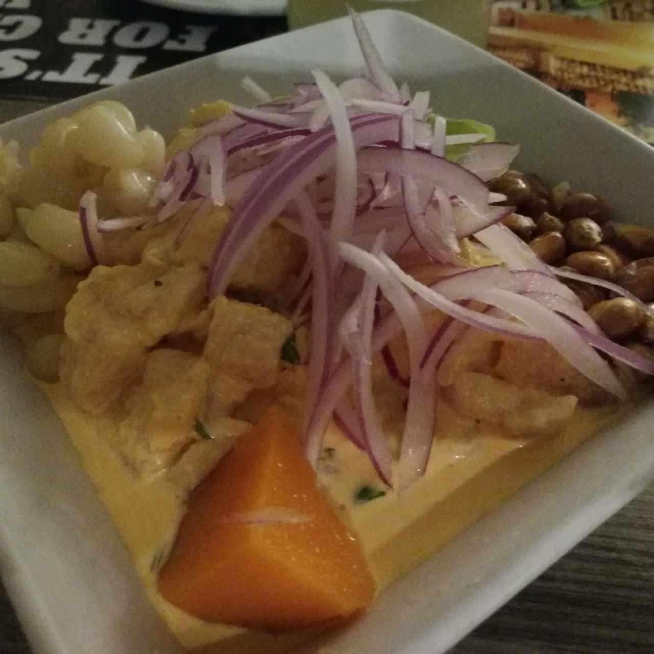 Ceviche de pescado