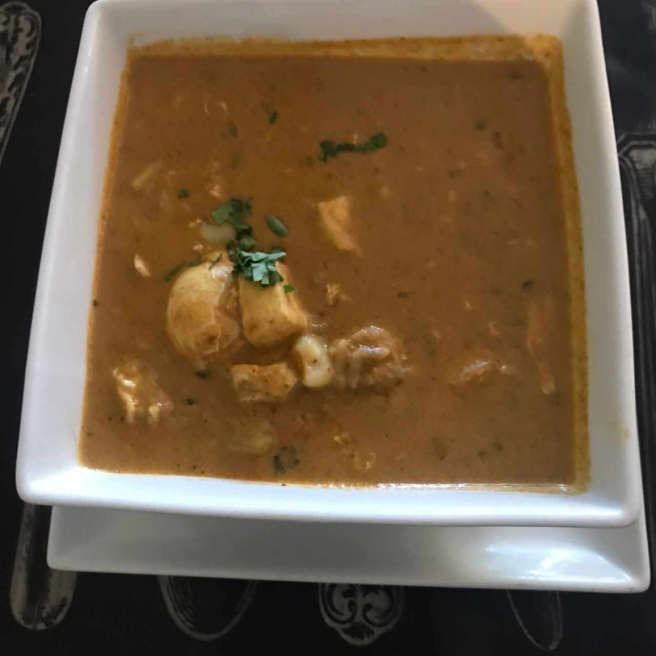 Sopa de camarones