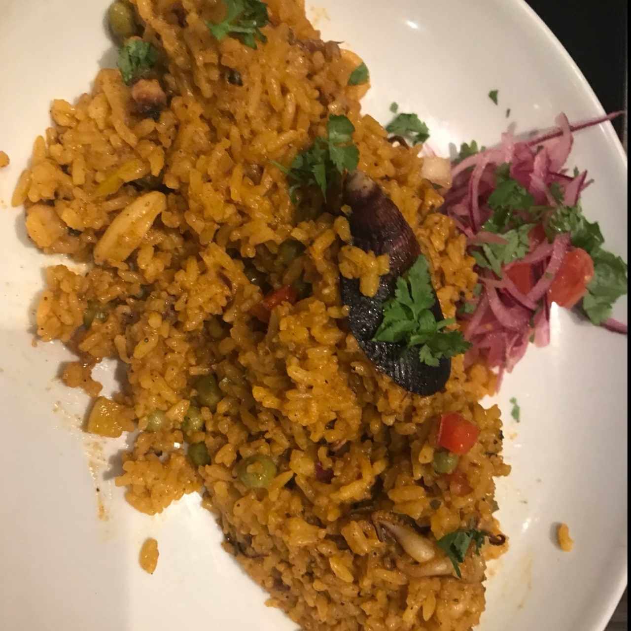 arroz con marisco 
