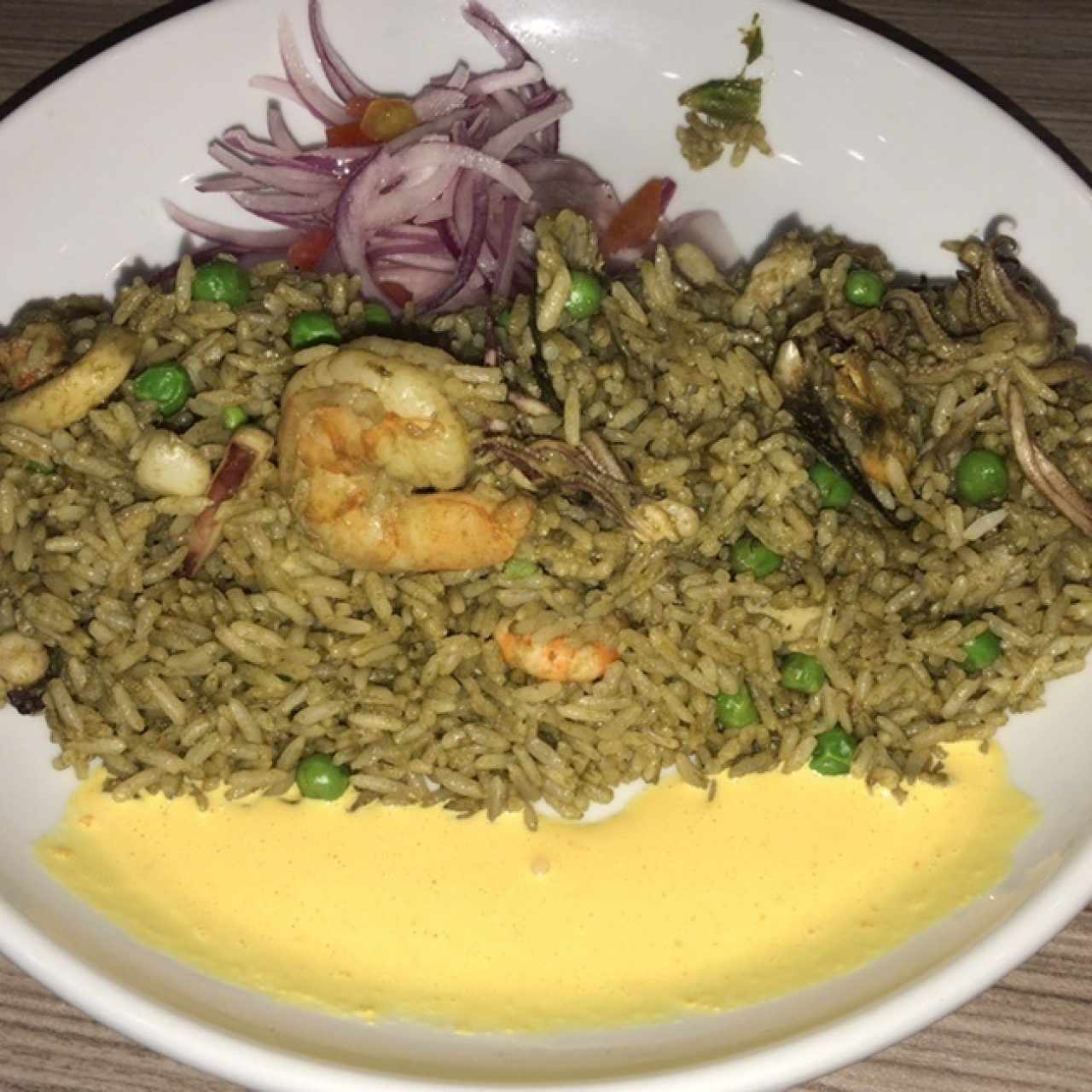 Arroz con Mariscos a la Chiclayana