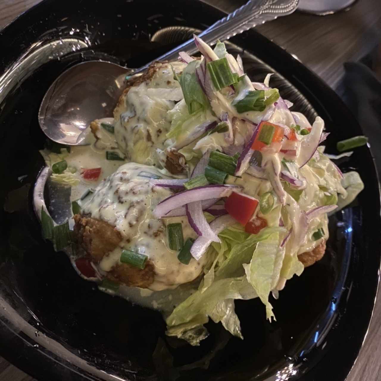 Ceviche frito 