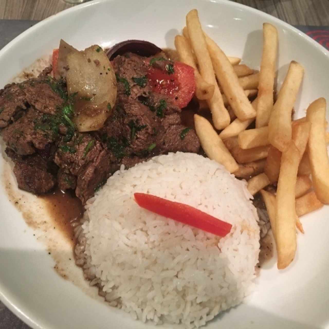 Lomo salteado