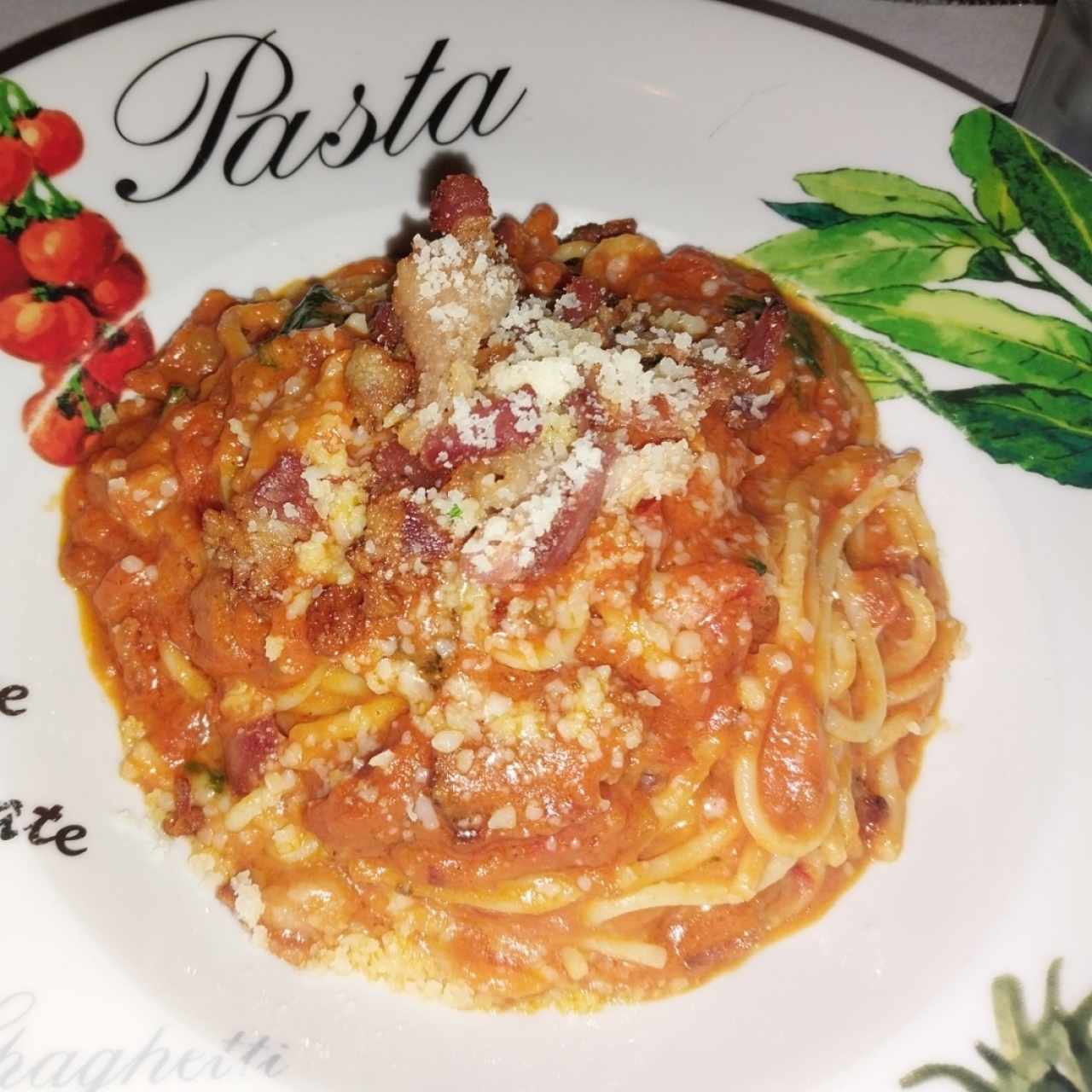 Spaguetti All'Amatriciana