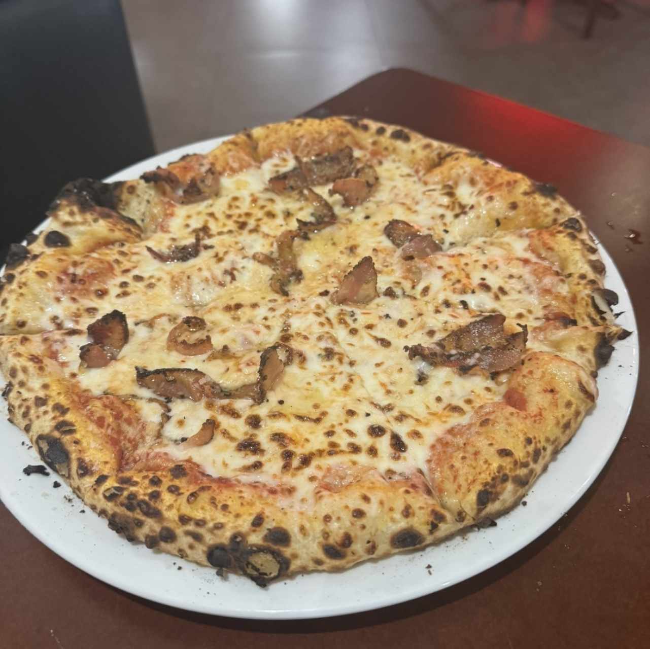Pizza amatriciana 
