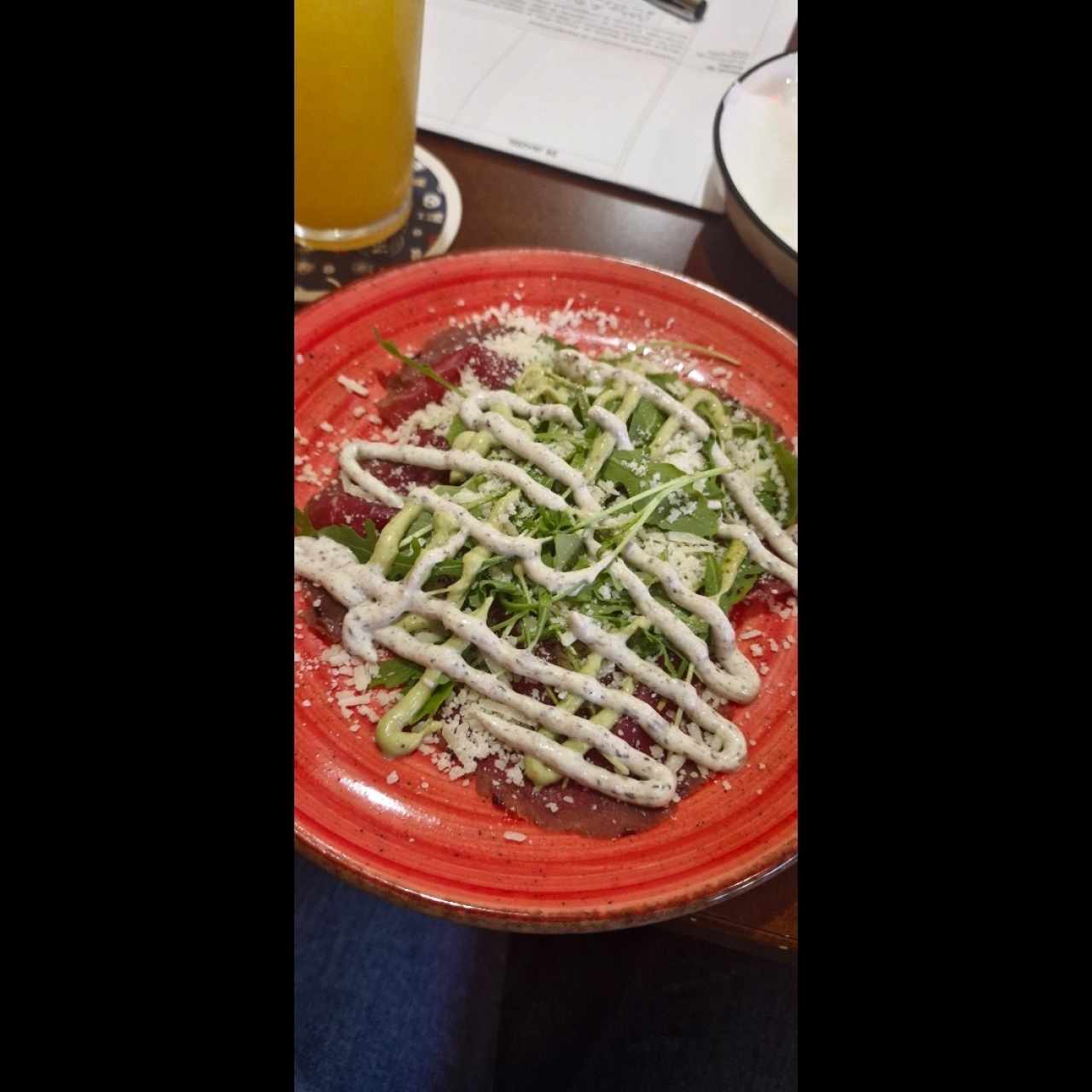 carpaccio di bresaola