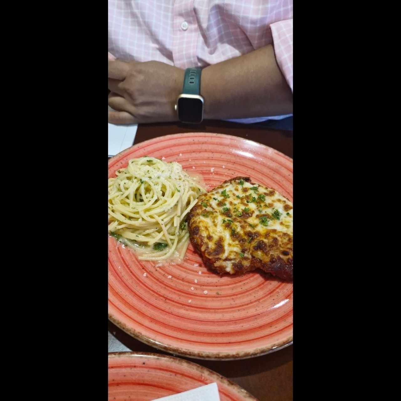 Milanesa de Pollo Alla Parmigiana
