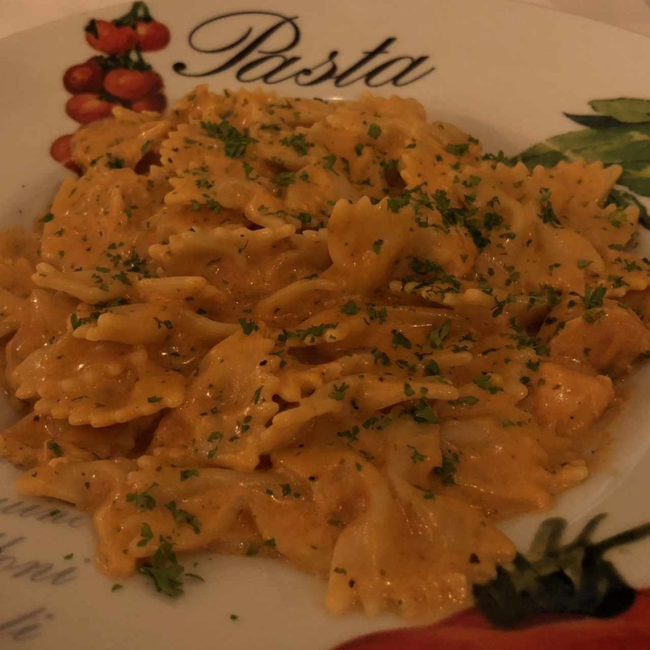Farfalle Al Salmone e Vodka