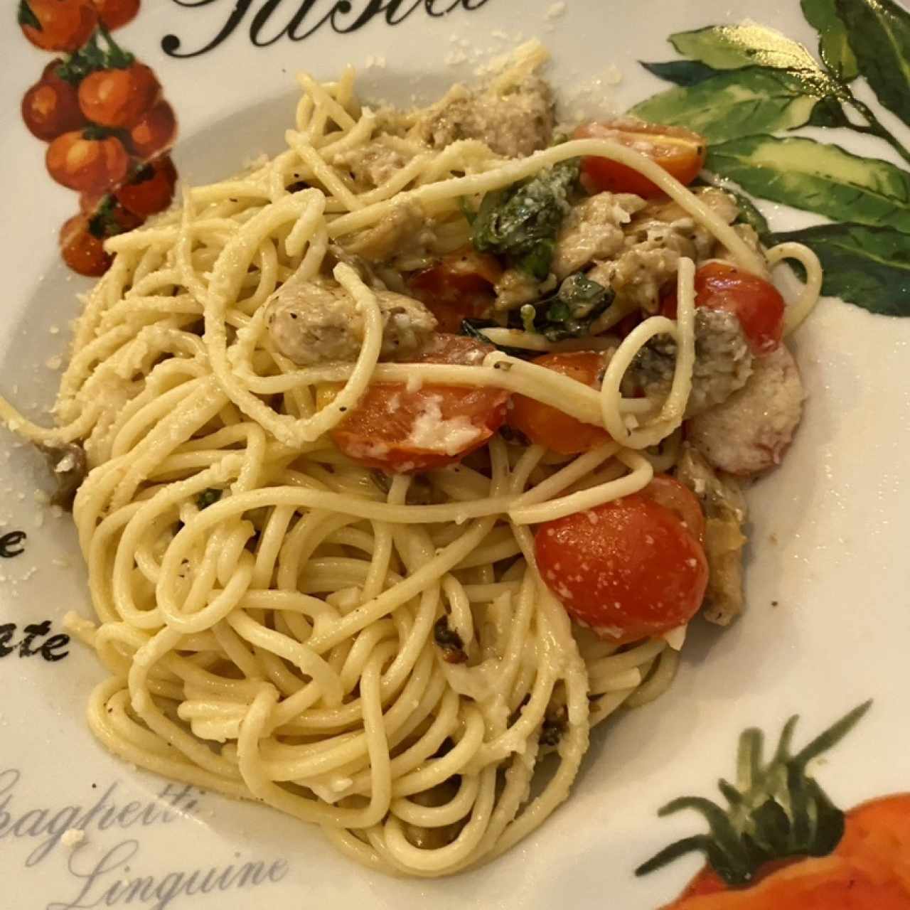 Spaguetti Contadina
