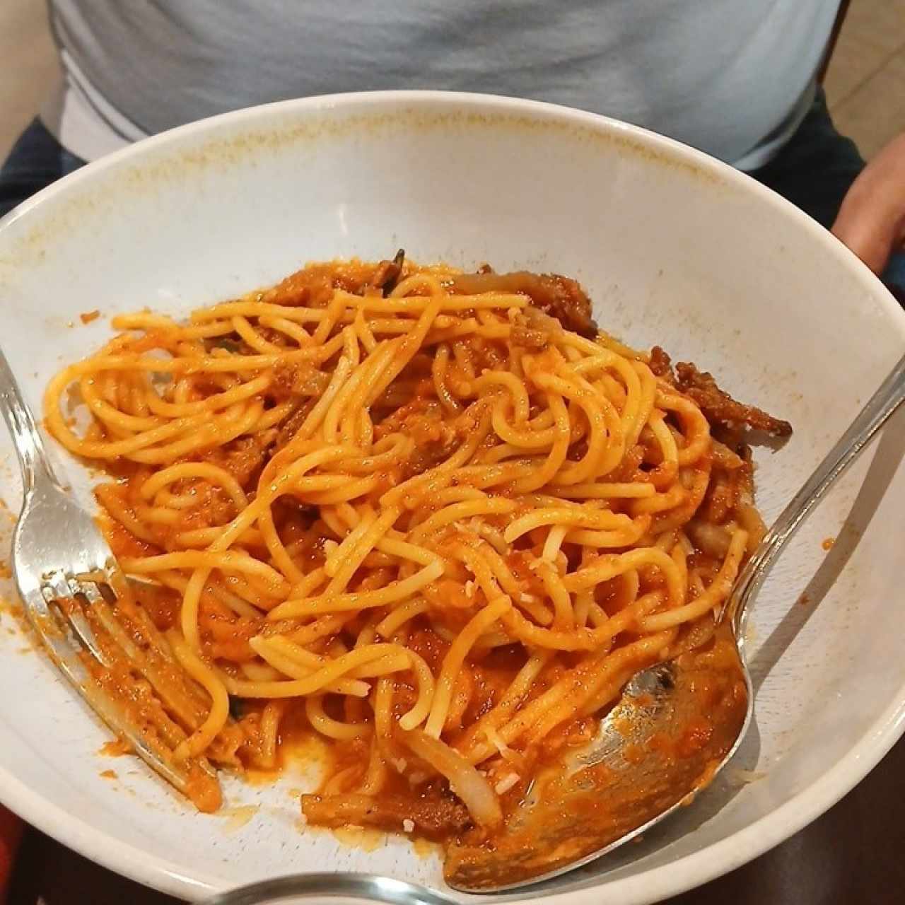 Spaguetti All'Amatriciana