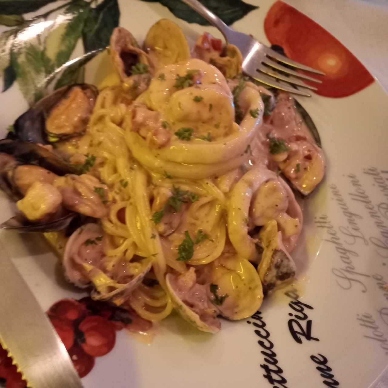 Todo estaba delicioso