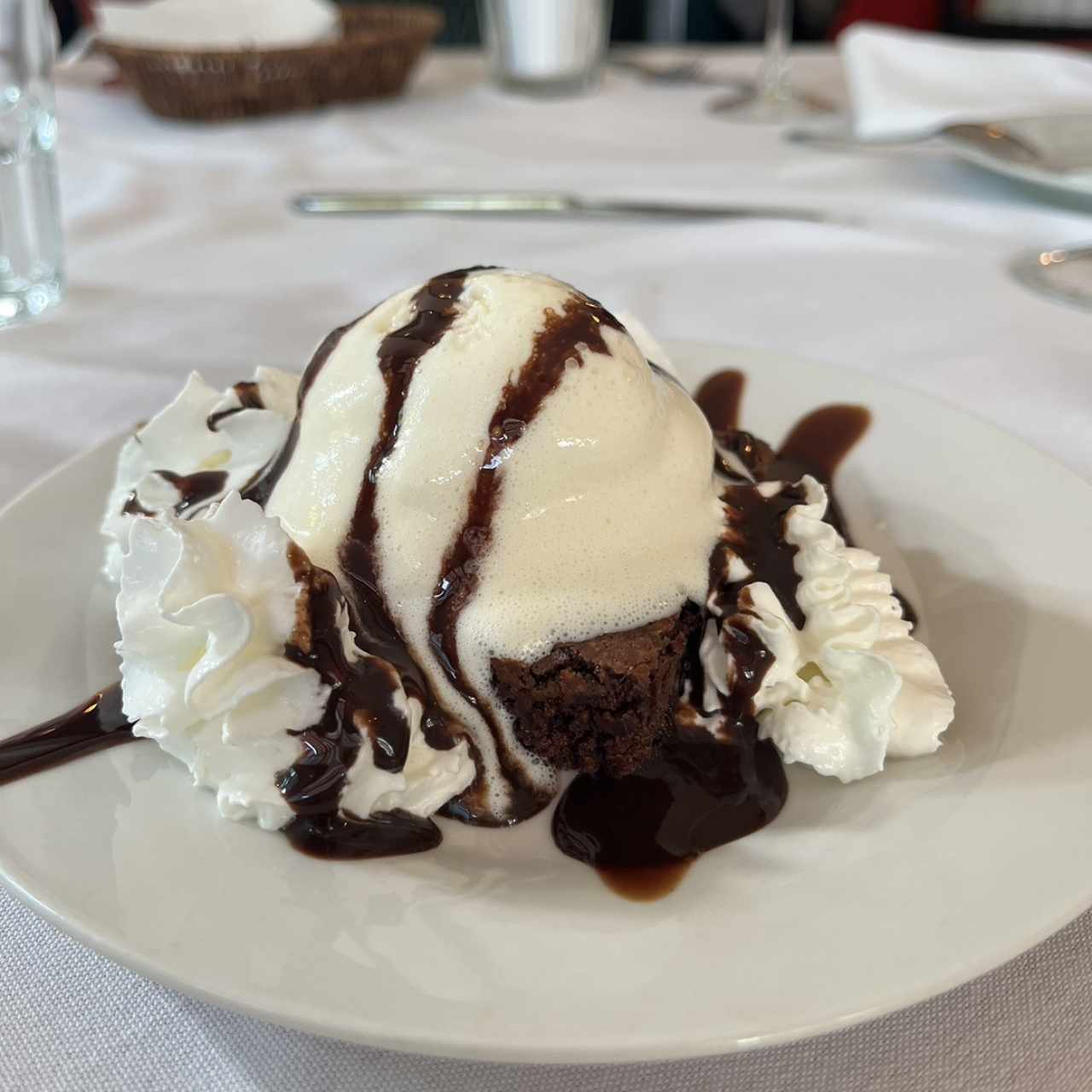 Dolci - Brownie con Helado