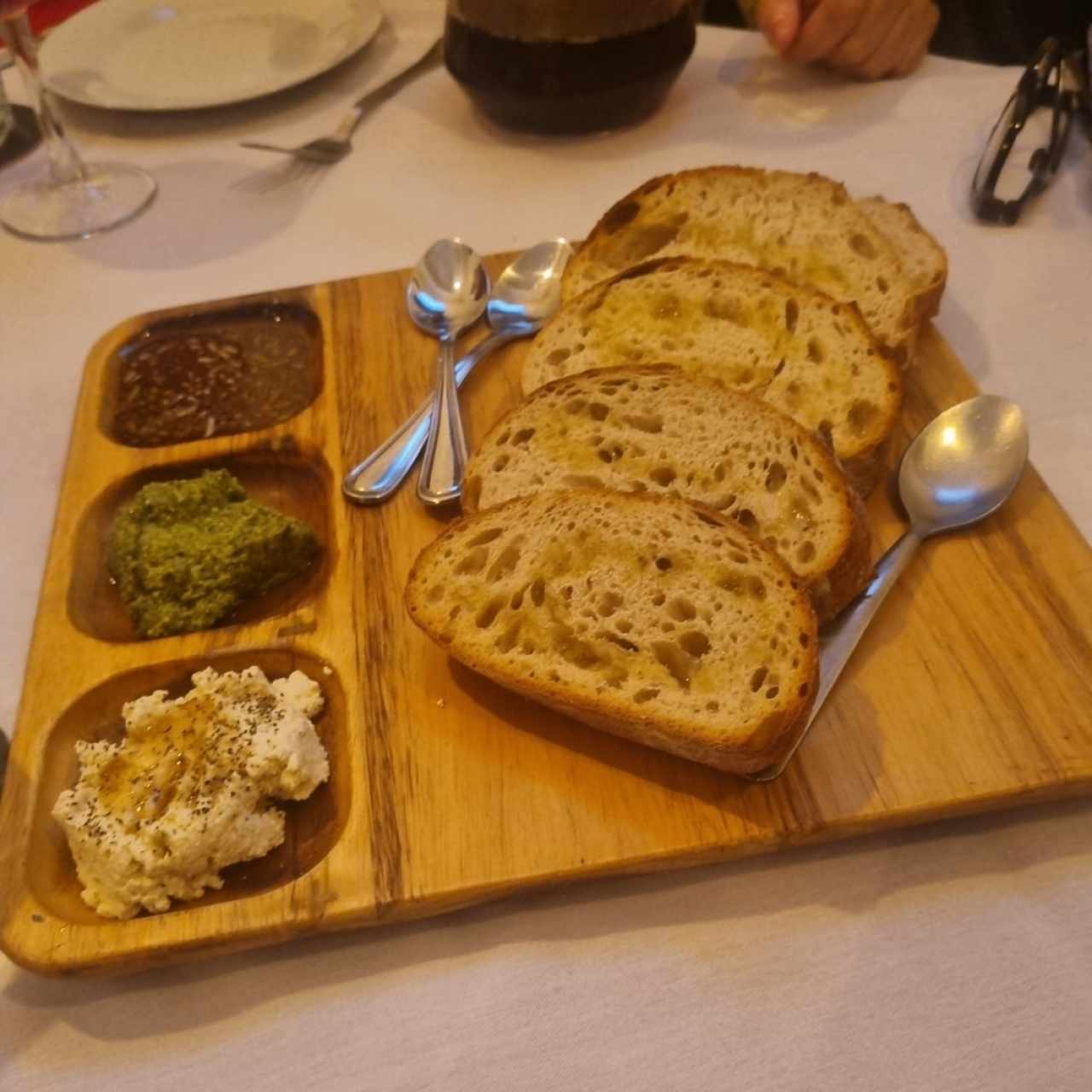 Mesa Rústica de Pan Masa Madre