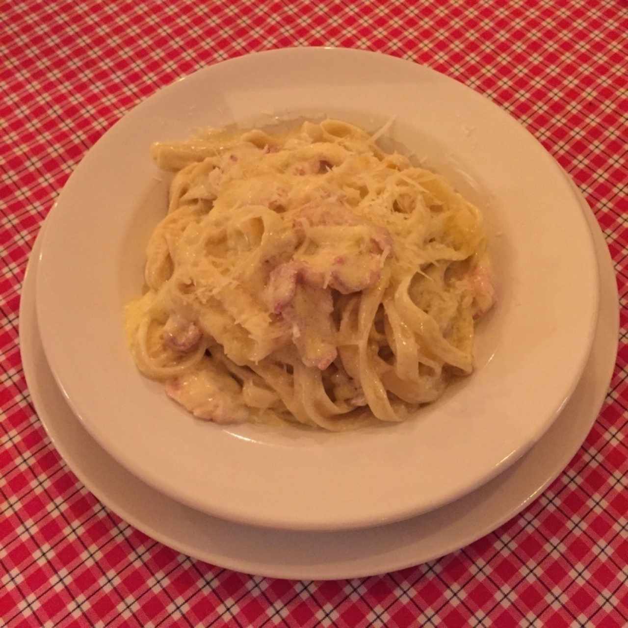 fettuccine carbonara