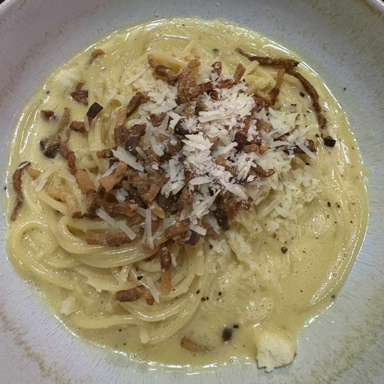 Fettuccine Carbonara