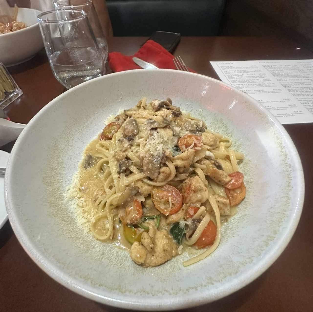Spaguetti Contadina