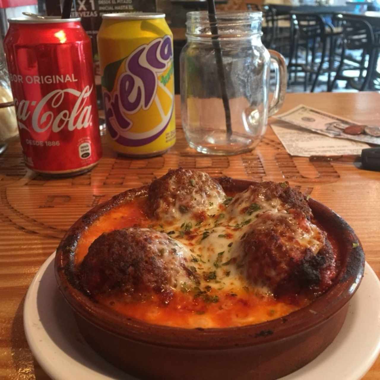 albóndigas gratinadas