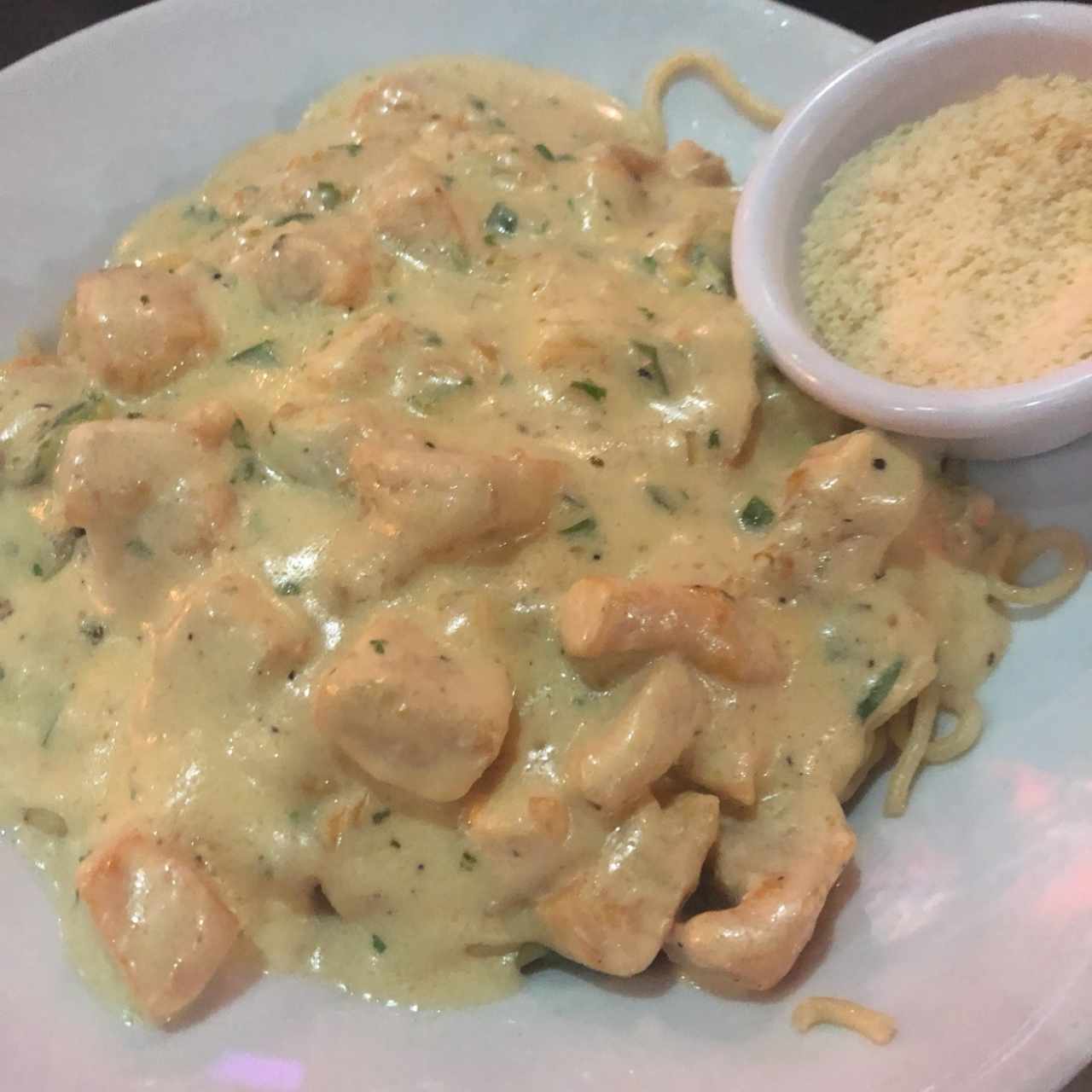 Spaguetti Alfredo