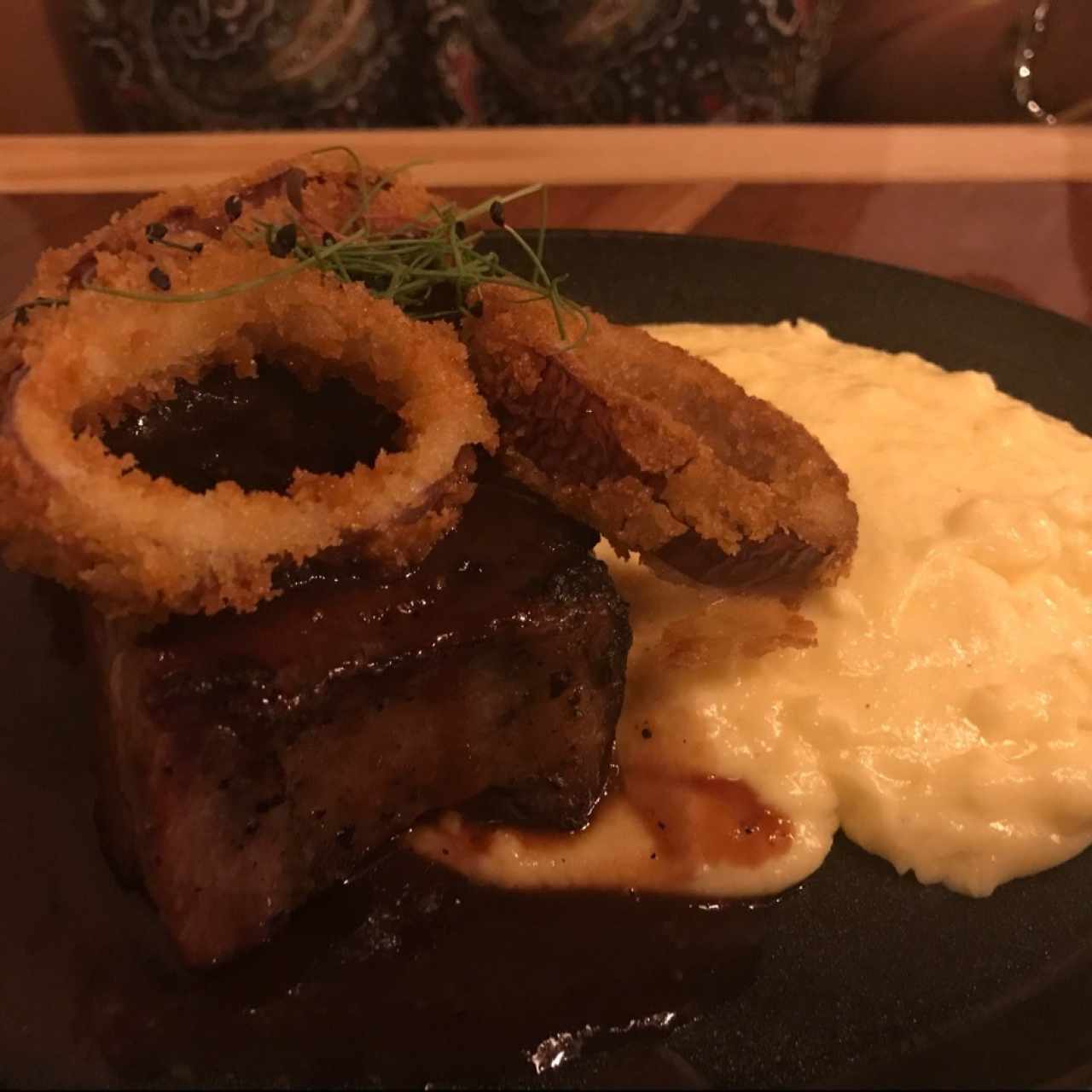 short Rib con Polenta