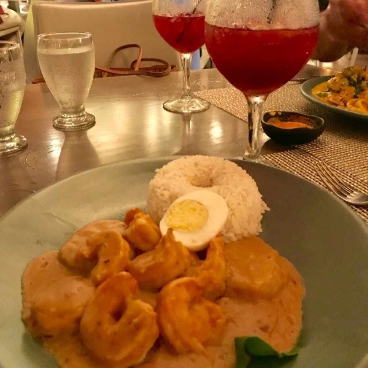 Langostinos al aji