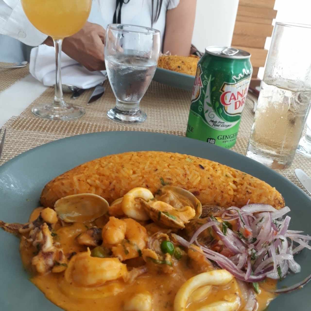 tacu tacu de mariscos