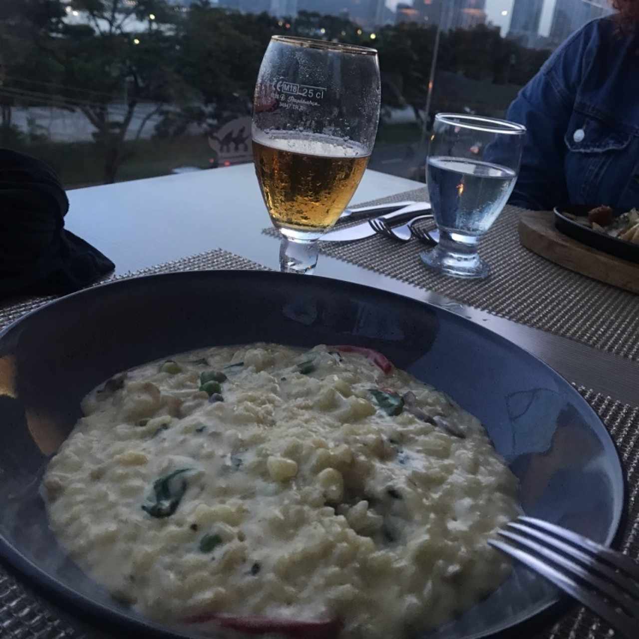risotto de hongos (opcion vegetariana) 