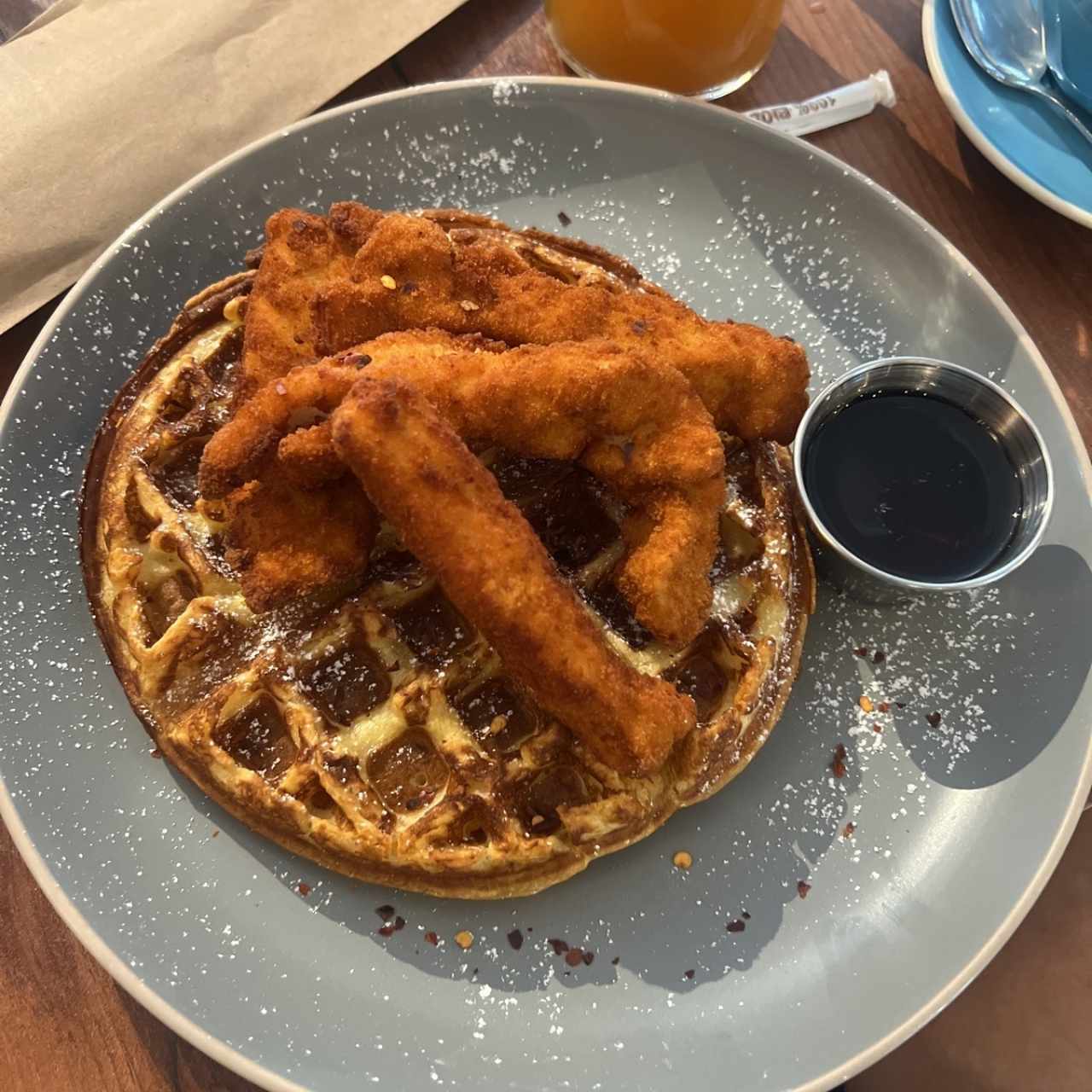 Chicken and Waffles