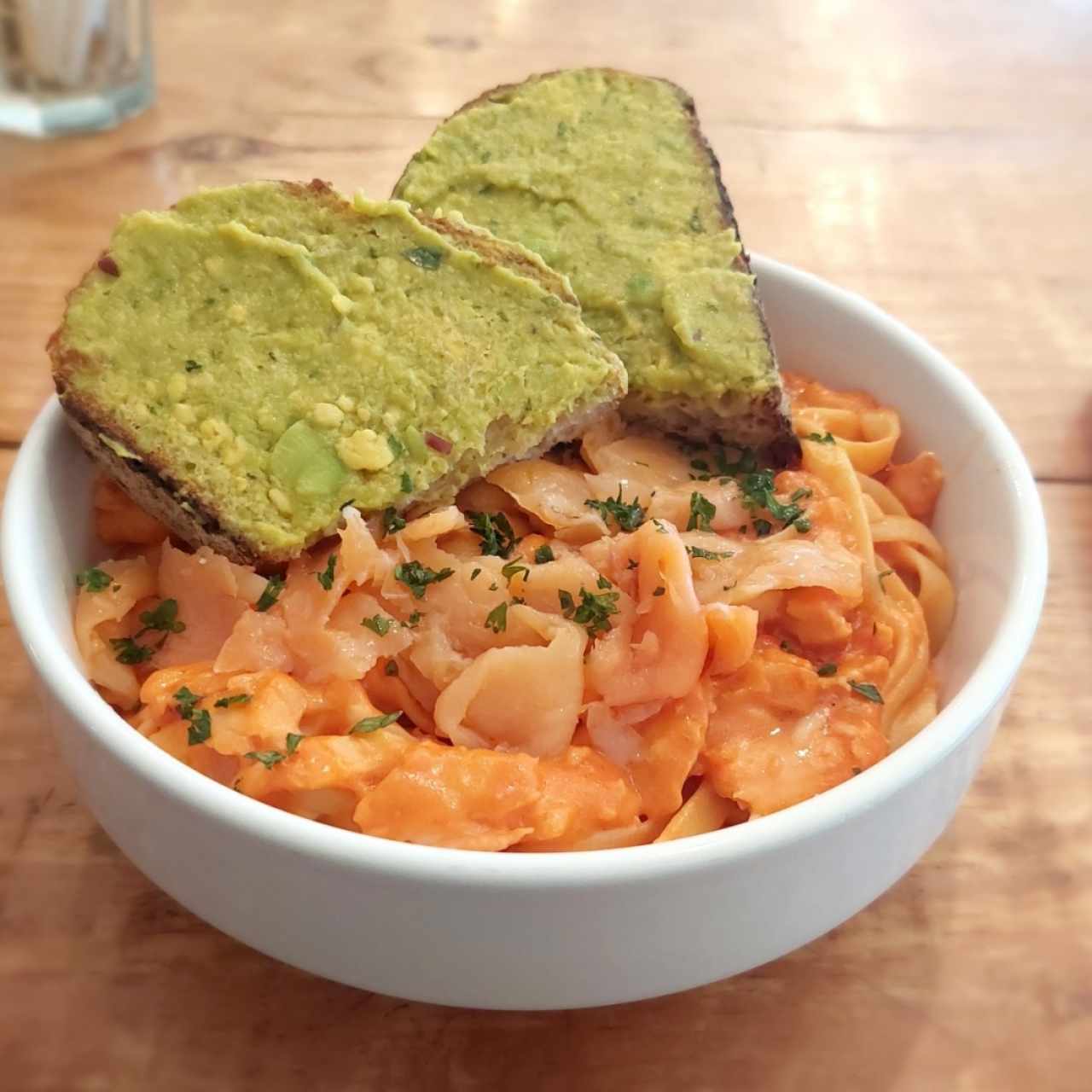 Pasta de Salmón cremoso