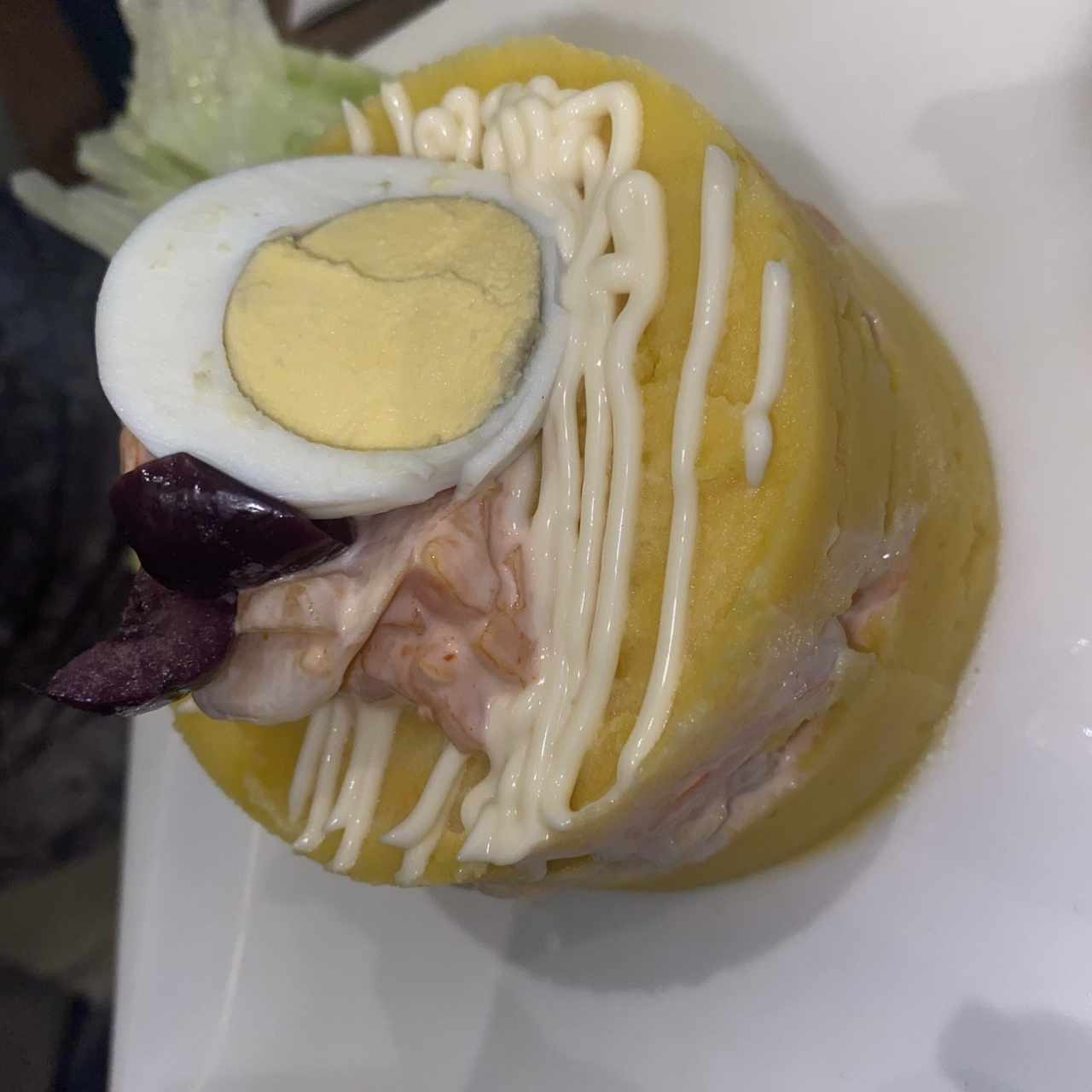 Causa Limeña de Pollo