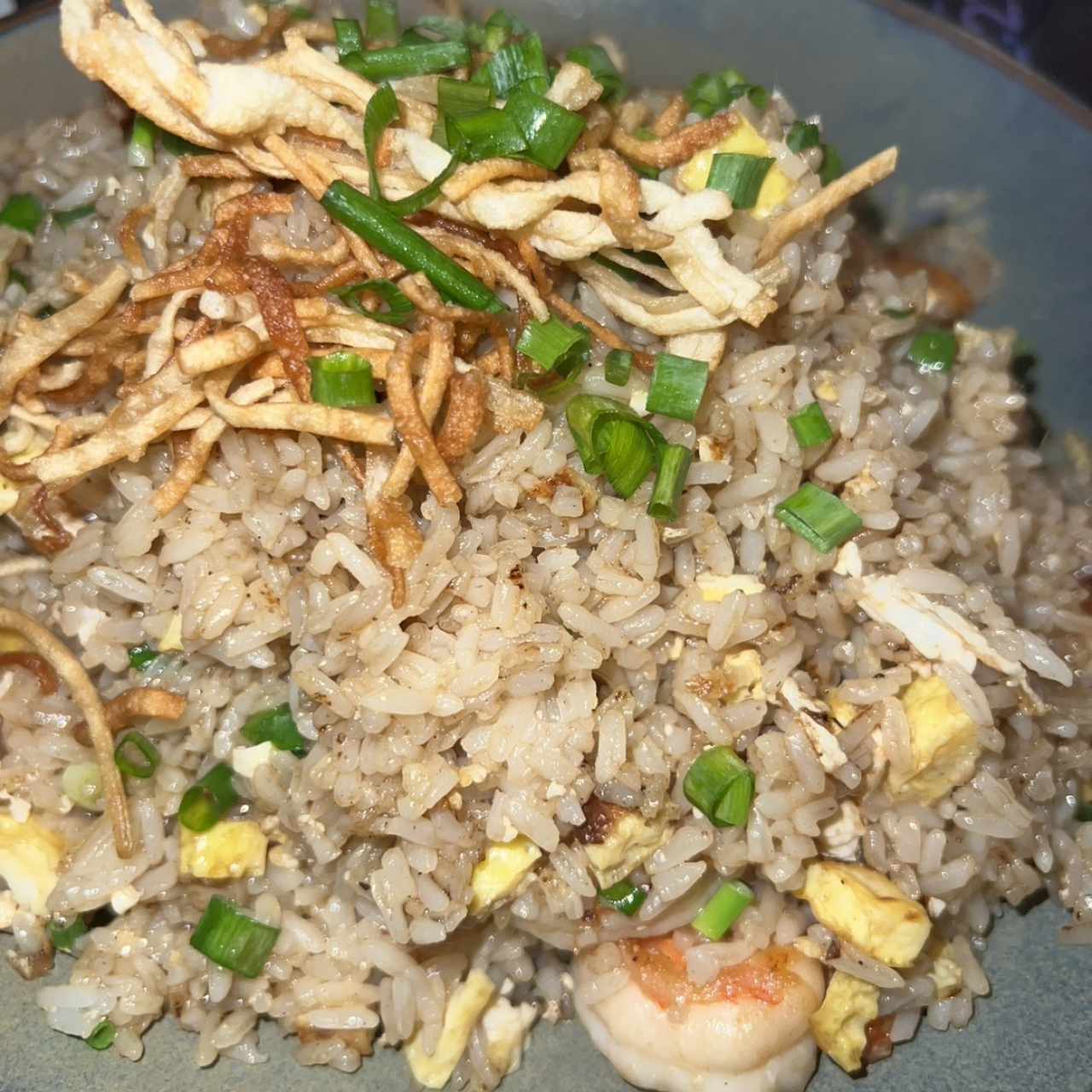 Arroz Chaufa de Camarones