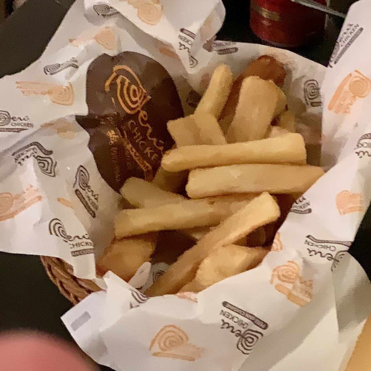 Acompañante. Yuca frita