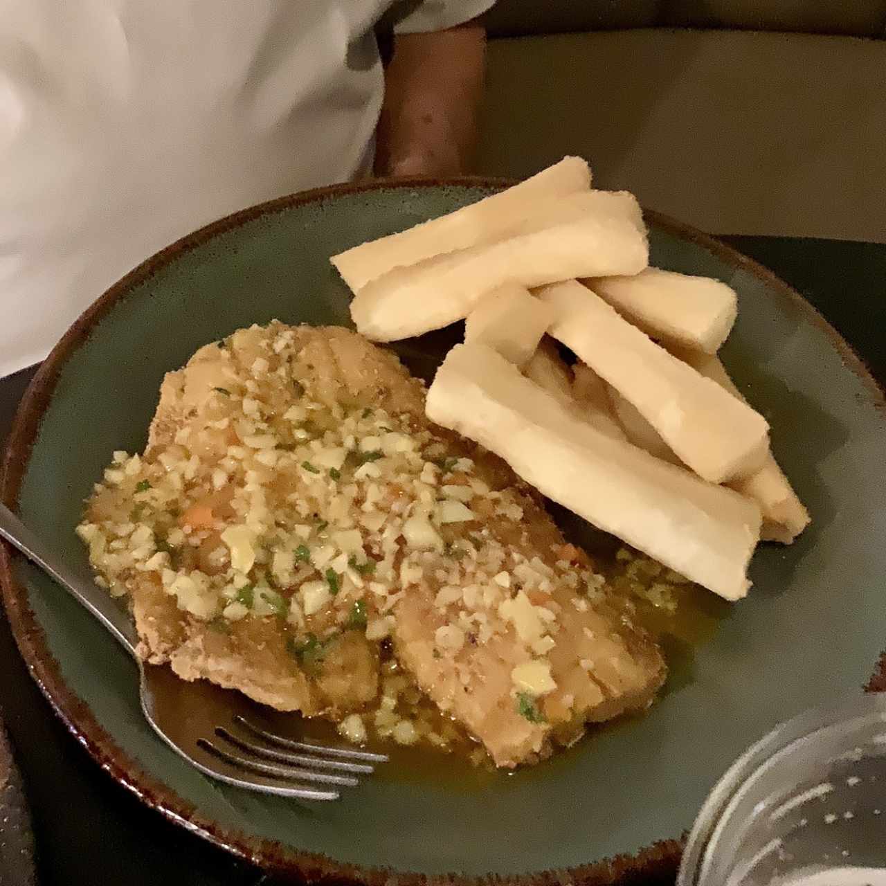 Corvina al Ajillo