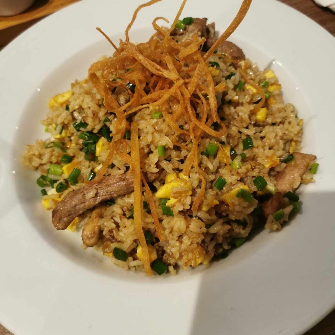 Arroz Chaufa de Tres Carnes
