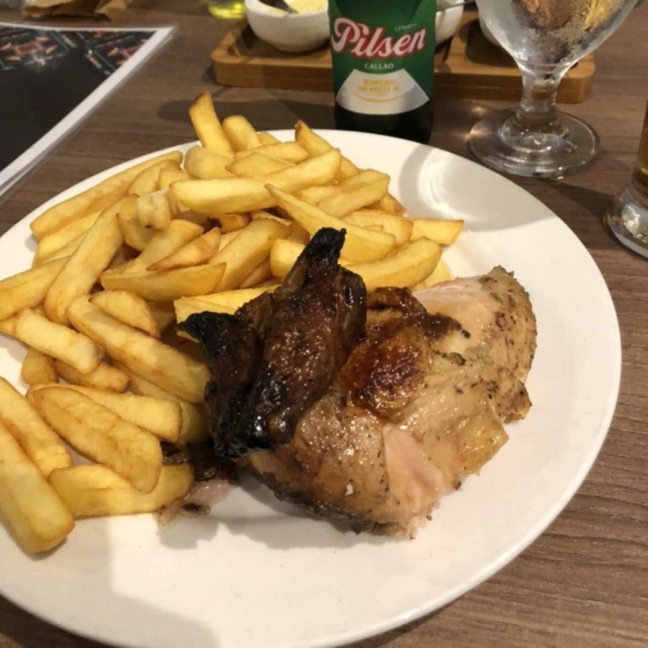 Pollo a la Braza