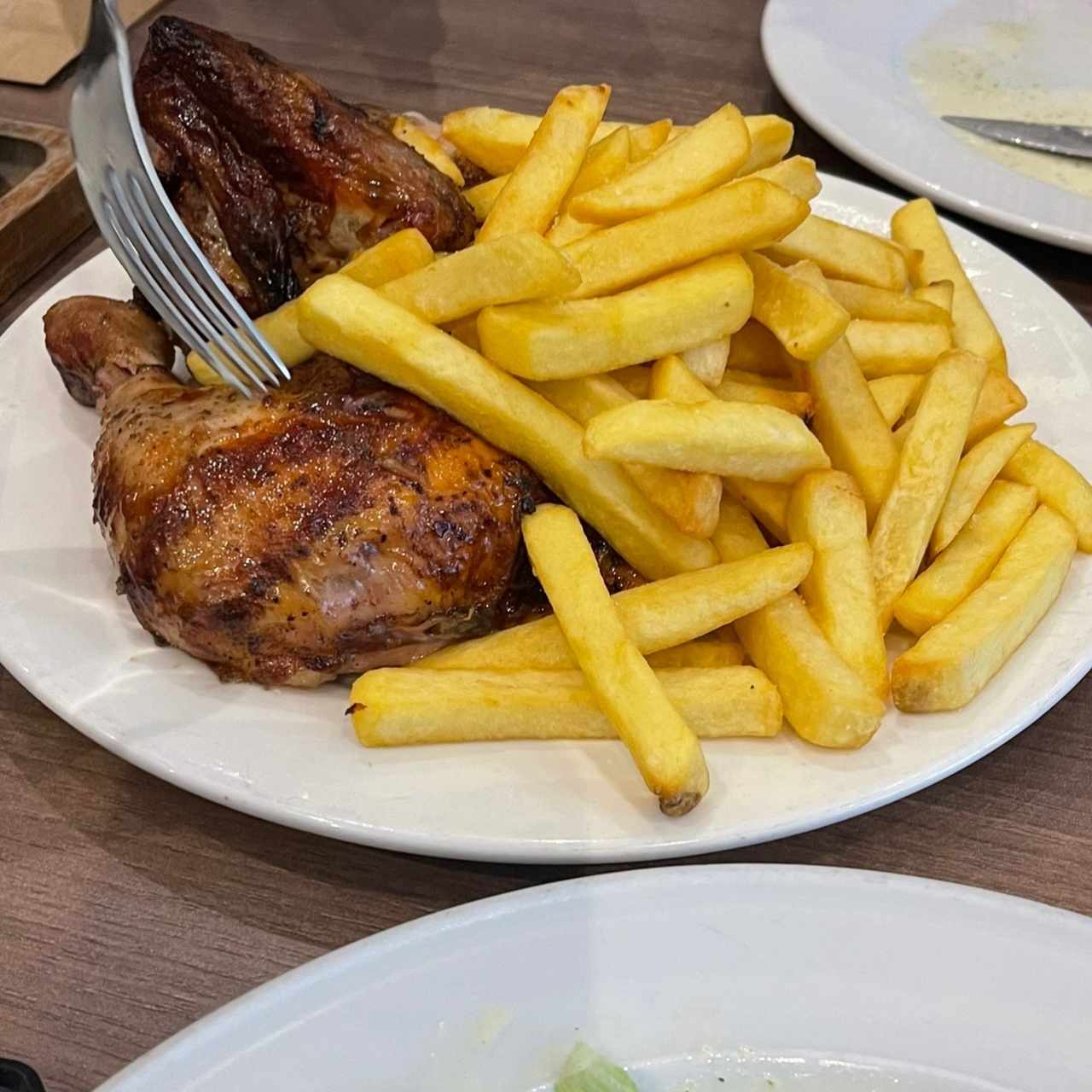 1/2 Pollo a las Brasas