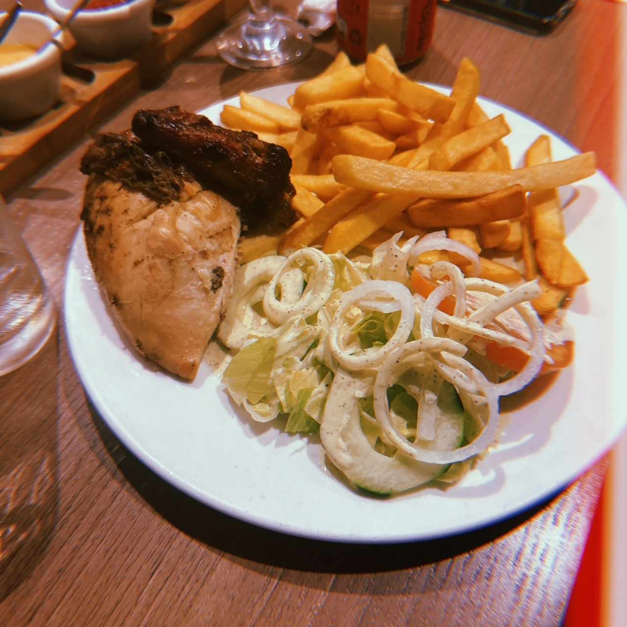 1/4 Pollo