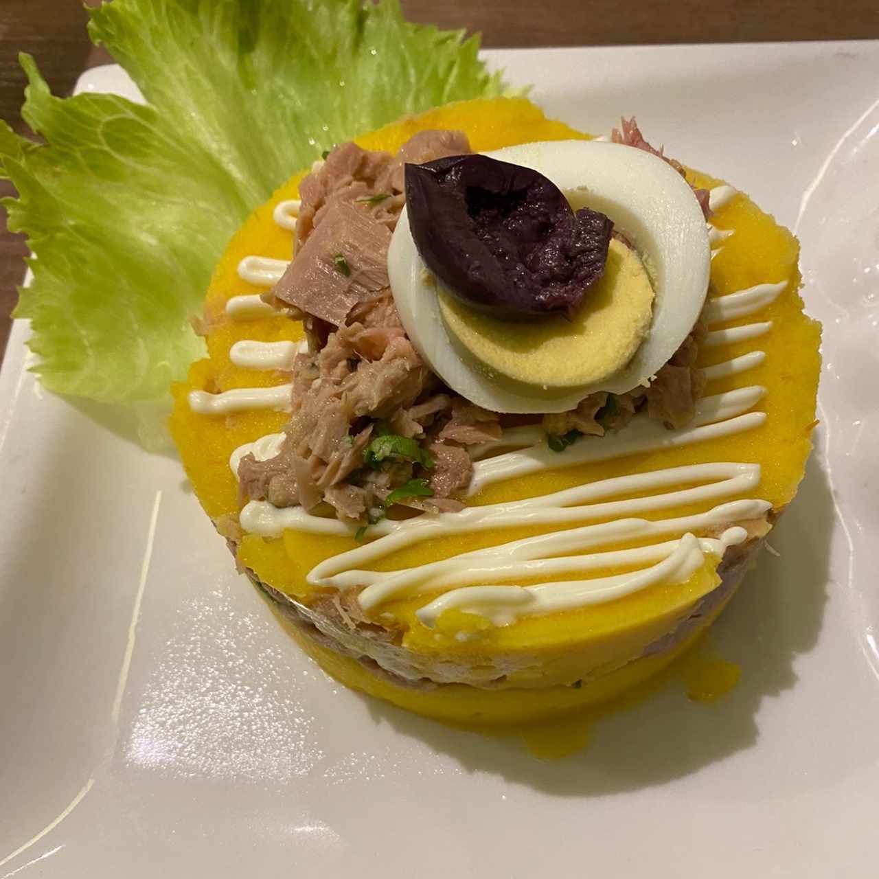 Causa Limeña de Atún