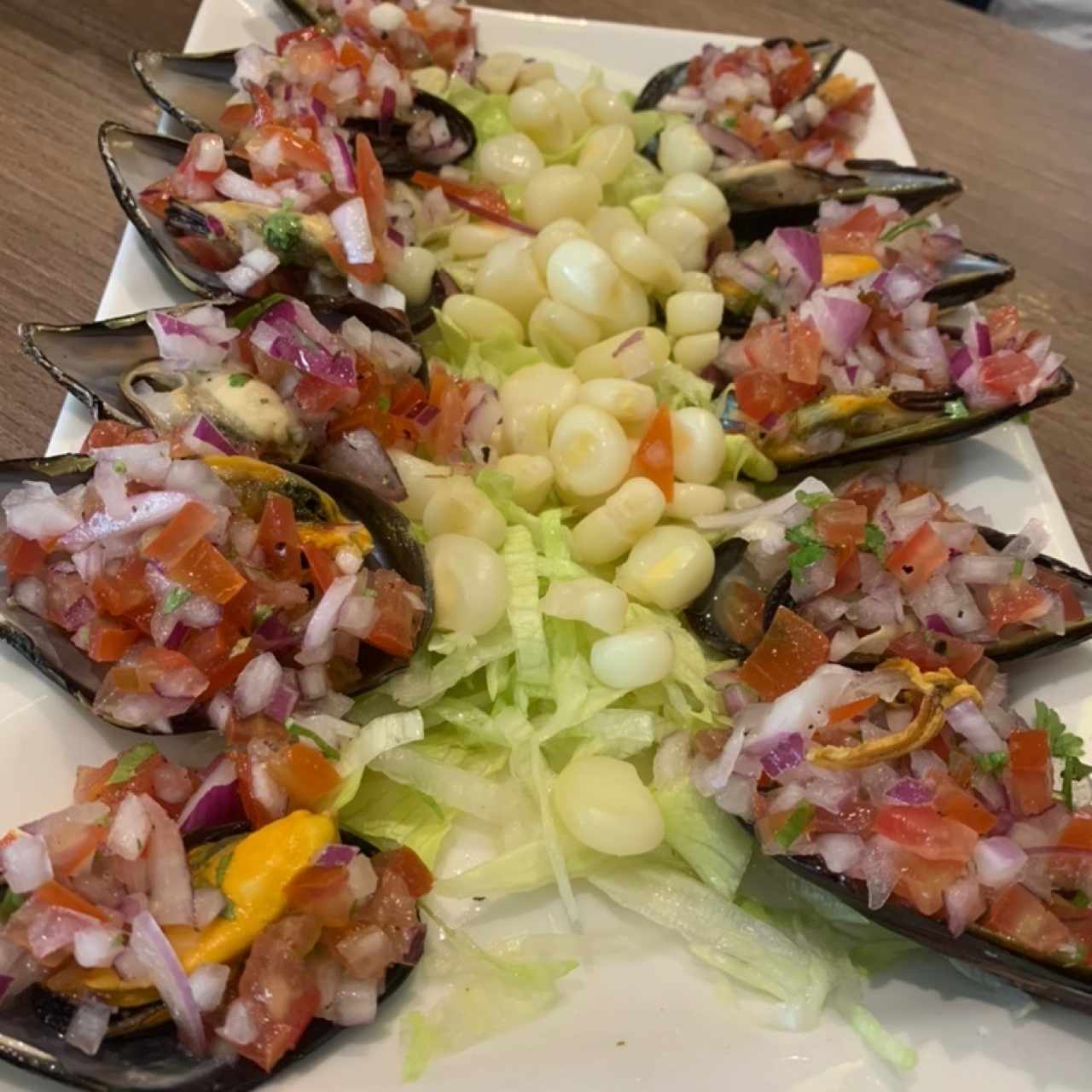 Choritos a la Chalaca