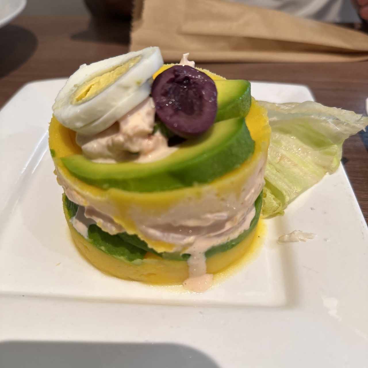 Causa Rellena de Camarones