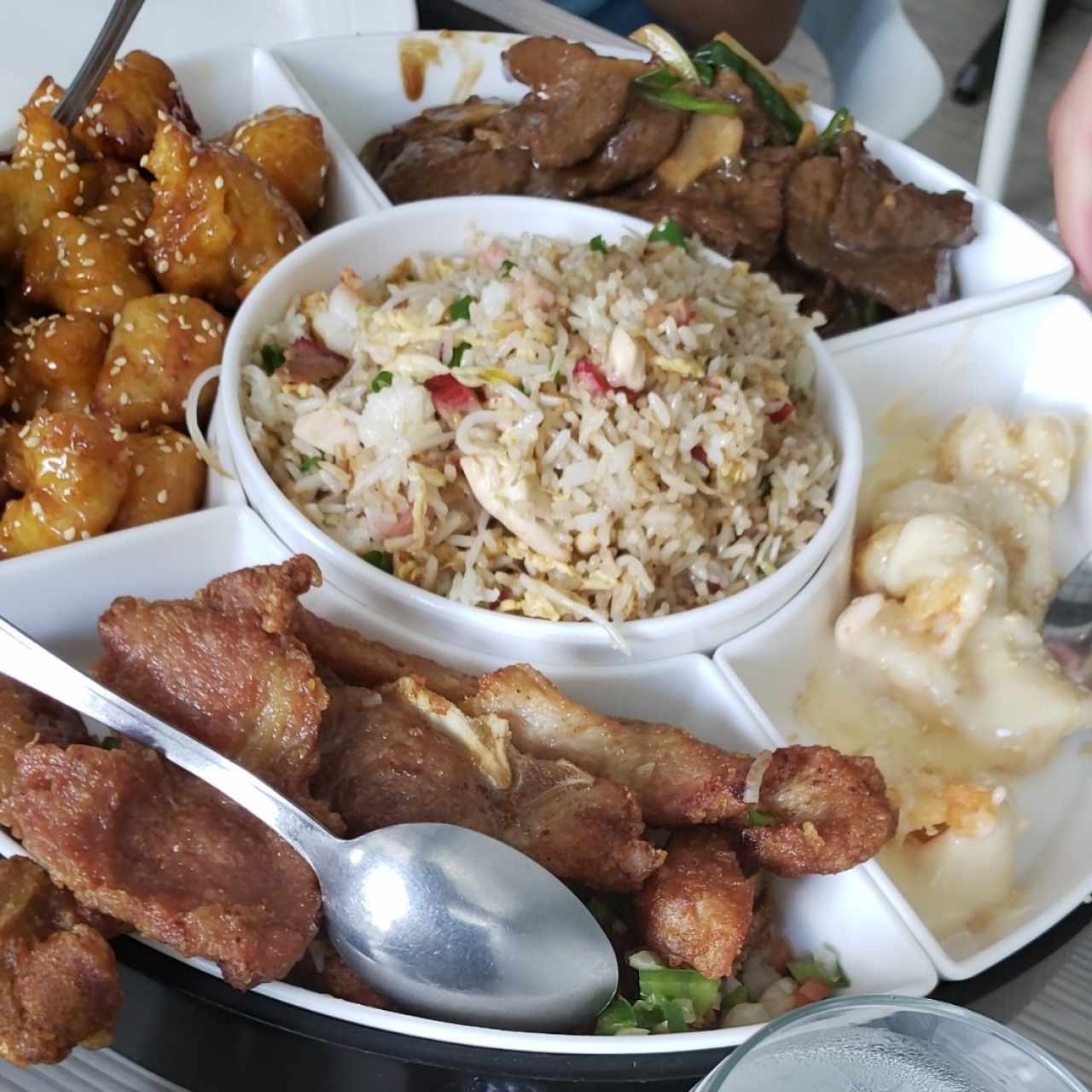 plato de degustación 