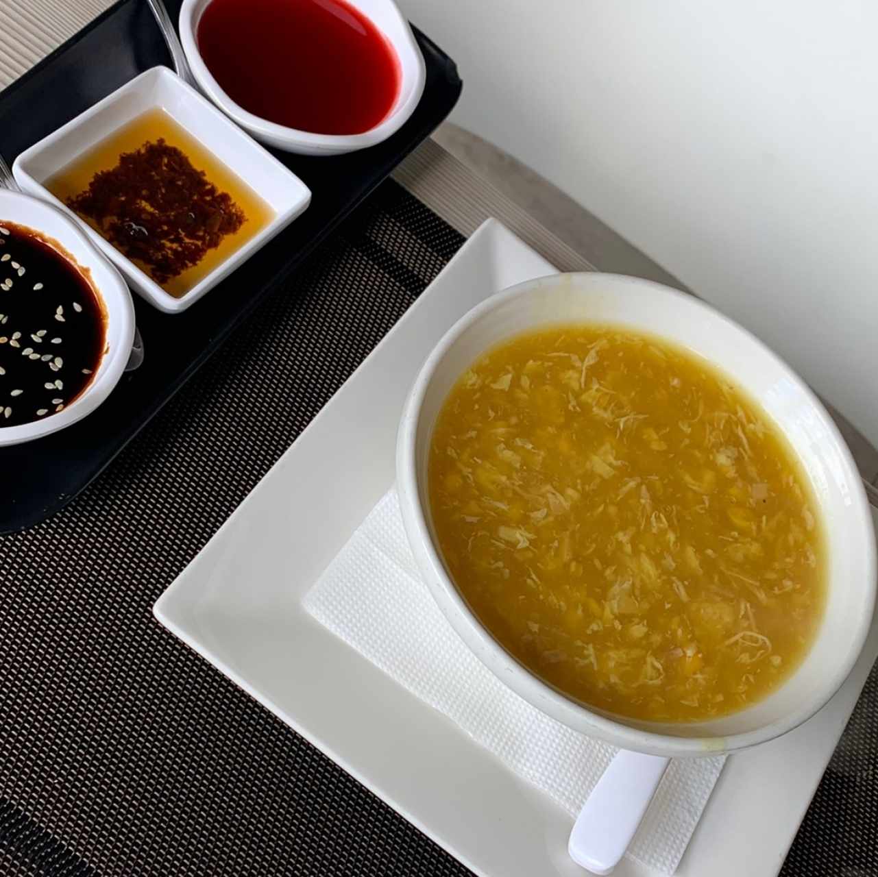 CREMA DE MAIZ CON POLLO
