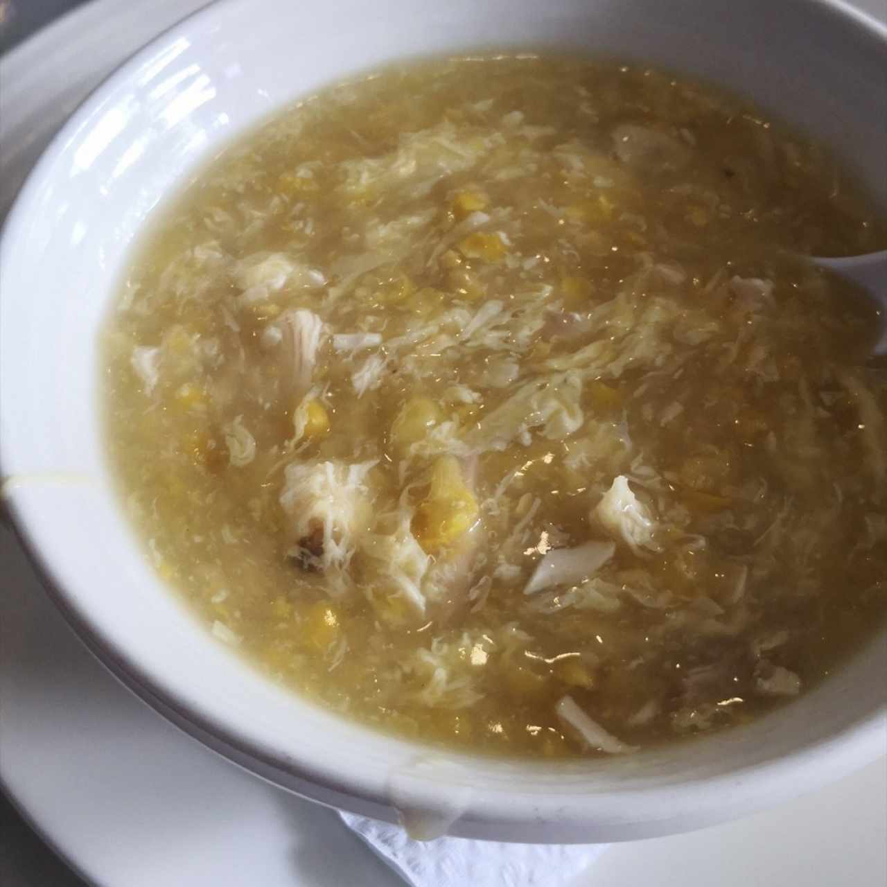 Crema de maíz 