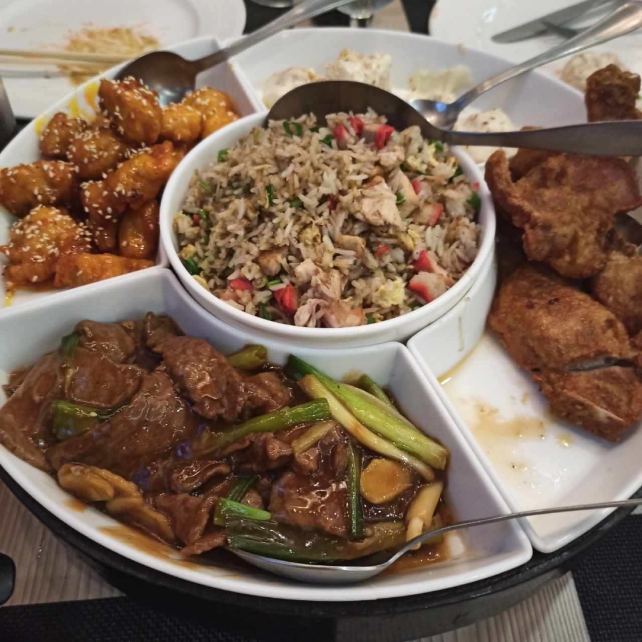 plato de degustación 