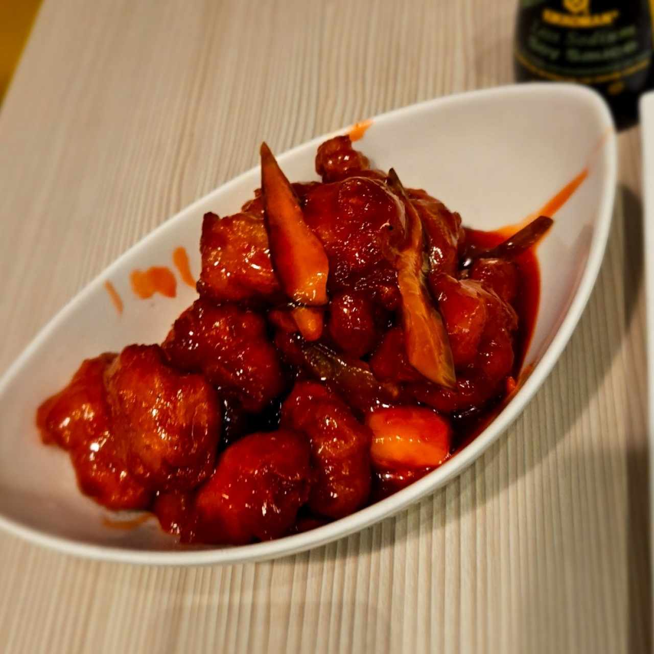 PUERCO ASADO EN SALSA BBQ CON MIEL