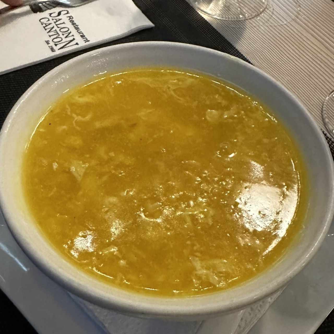 CREMA DE MAIZ CON POLLO