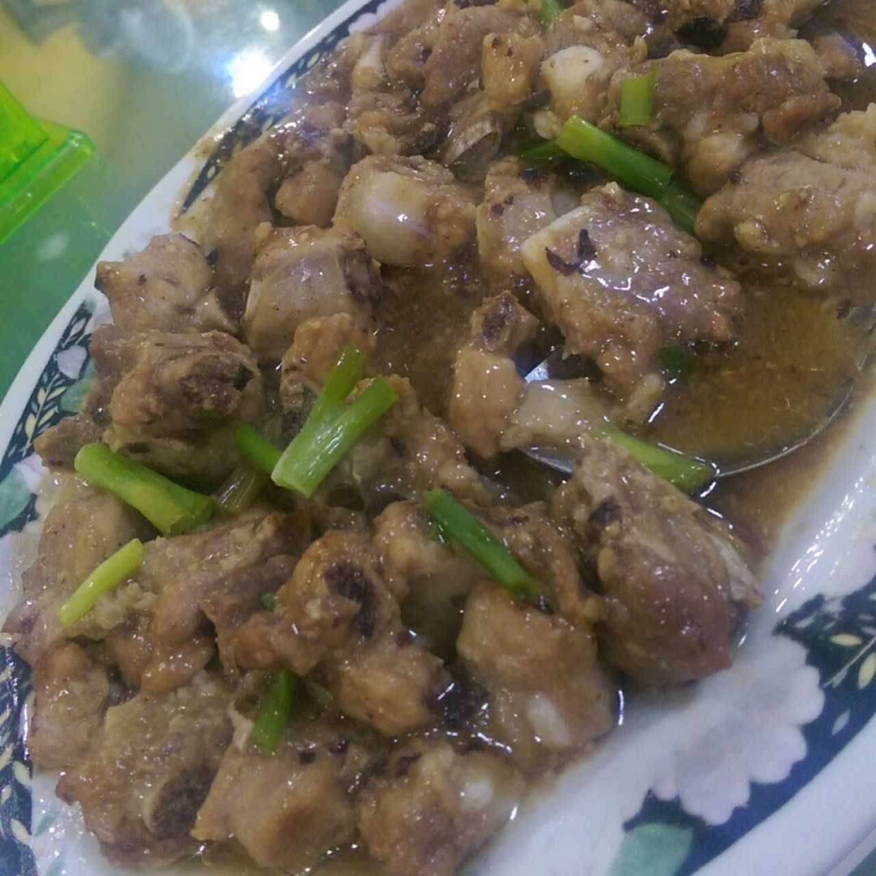 Costillitas al vapor