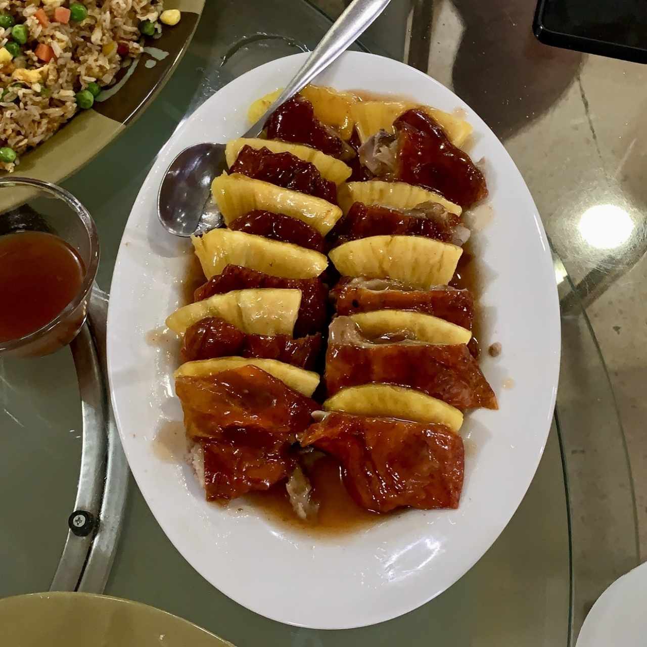 Pato Deshuesado con Piña