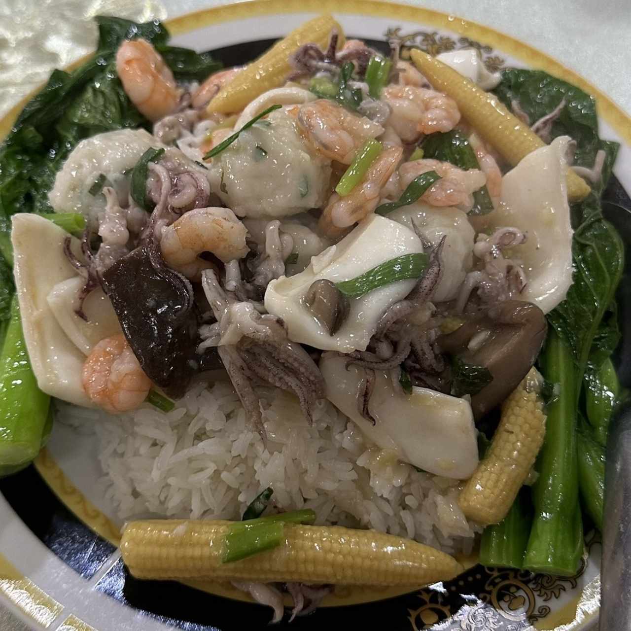 Arroz con Marisco Mixto 
