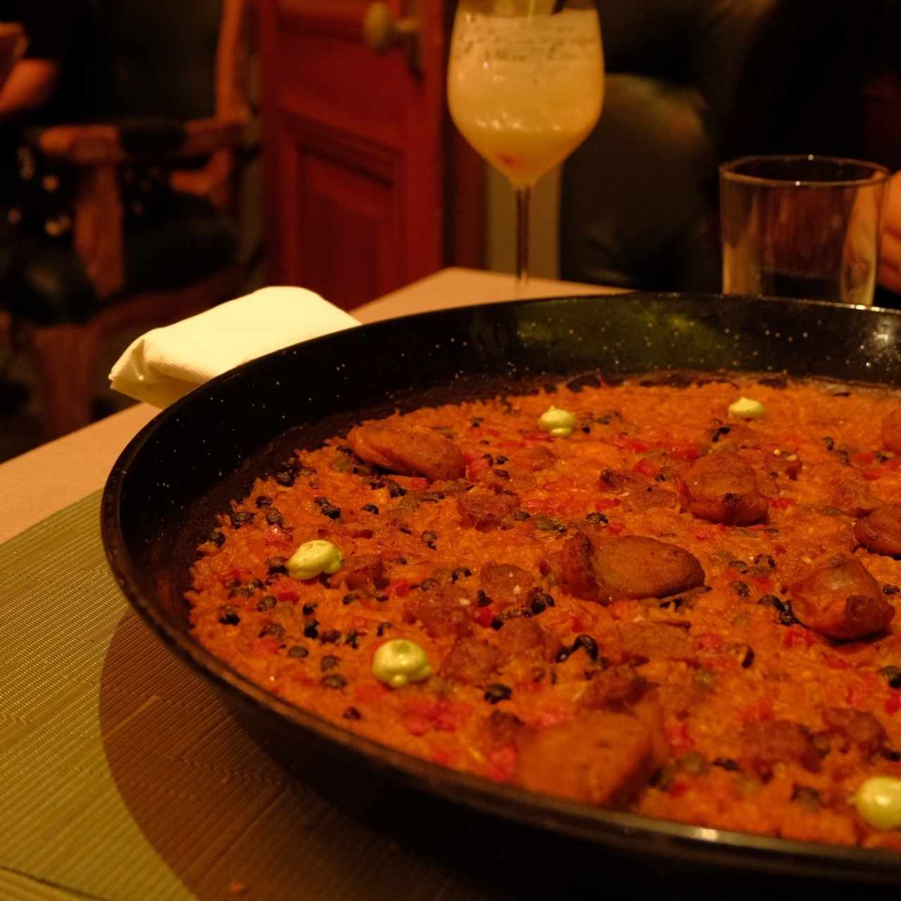 Paella panameña 