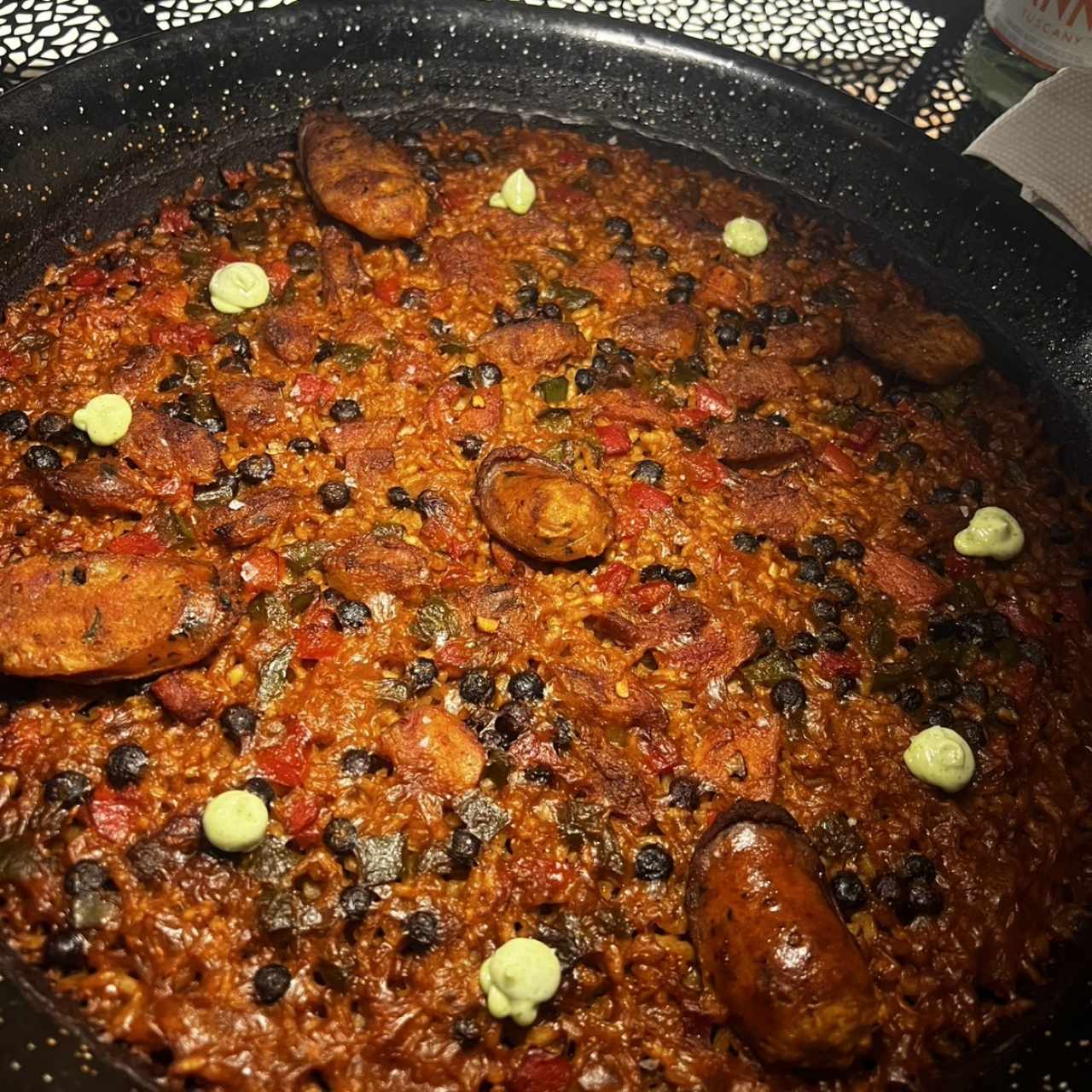 Paella panamaña