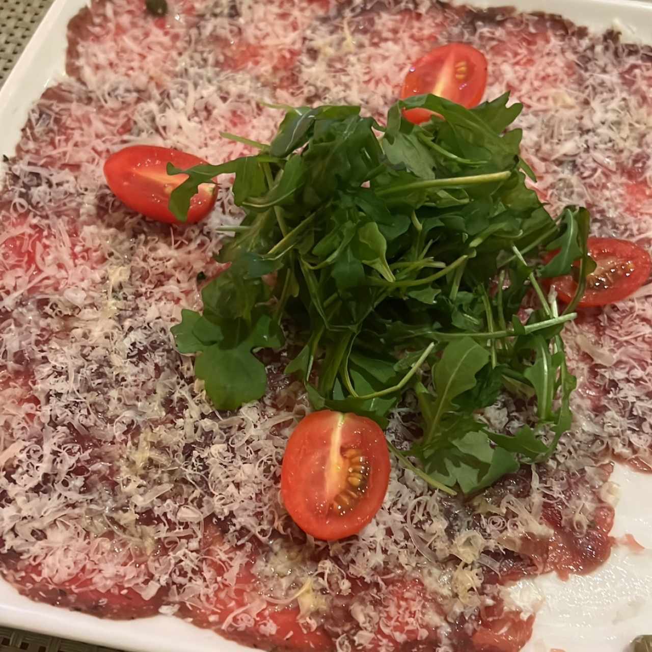 Carpaccio de Res